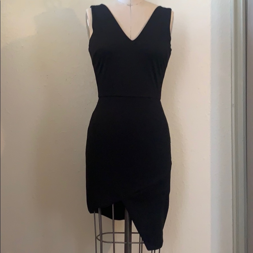 Black cocktail dress by Aqua size Small